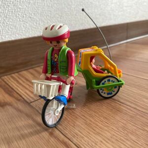 プレイモービル playmobil 1999 おもちゃ 玩具 フィギュア 自転車 サイクリング 値下げ