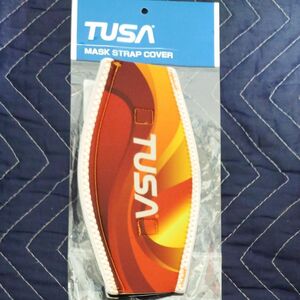 TUSA マスクストラップカバー TA5008 オレンジ OR