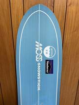 18-19 MOSS SNOWSTICK JELLY FISH モス スノースティック ジェリーフィッシュ156cm POWDER パウダーボード スノーボード CSCチューン！_画像2