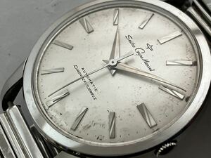 セイコーseikoジャイロマーベル腕時計メンズ機械式アンティーク自動巻き1959年頃製造コマ14078ステンレス