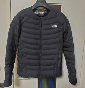 THE NORTH FACE　ノースフェイス　インナー　ダウンジャケットサンダーラウンドネック　ブラック