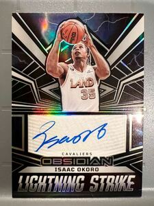 激レア99枚限定 Prizm Auto 19 Panini Isaac Okoro アイザック・オコロ NBA 直筆 サイン Cavs キャブス バスケ ユニフォーム プリズム版