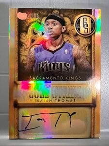 最高級直書/299 Auto 13 Panini GS Isaiah Thomas アイザイア・トーマス サイン NBA セルティックス Celtics Lakers バスケ All-star 175cm