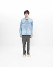 visvim SOCIAL SCULPTURE 8ozオリジナルデニムシャツ_画像1