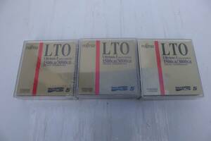E5709 Y【3枚セット】★ 未使用品 ★　富士通 LTOテープ LTO Ultrium5 ★ LTO5 1.5TB/3.0TB 