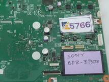 E5766 Y SONY BDZ-ZT3500 ブルーレイレコーダー 用　純正 DZ-1012 チューナーカードスロット基盤 マザーボード_画像4