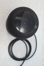 CB8714 H 【美品】Apple Home Pod MQHW2J/A A1639 スペースグレイ 360度スピーカー 動作確認済み_画像2