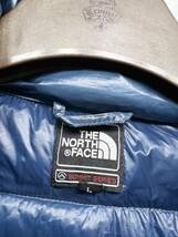 (J4113) THE NORTH FACE ノースフェイス ローツェ ダウンジャケット メンズ L サイズ 正規品 本物サミットシリーズ ヌプシ 900 LTD+SUMMIT_画像6