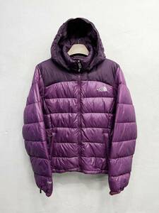 (J4245) THE NORTH FACE ノースフェイス ヌプシ ダウンジャケット レディース XL サイズ 正規品 本物 nuptse down jacket