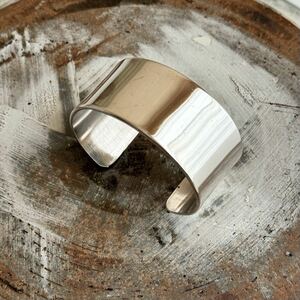 MUSHMANS × Hozho Silver 925 Wide Cuff Plate Bangle ワイド カフ シルバー プレート バングル ブレスレット マッシュマンズ 