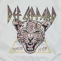 【希少　クリーニング済】 DEF LEPPARD　デフレパード　1983　ツアーシャツ　スウェットシャツ　トレーナー　バンド　プリント　ビンテージ_画像4