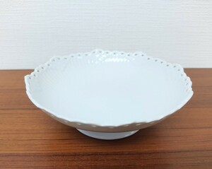 ☆未使用品☆ROYAL COPENHAGEN ロイヤルコペンハーゲン ホワイトコンポート フルレース