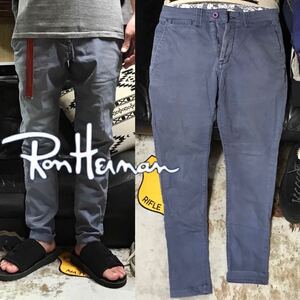 ［千駄ヶ谷本店購入］《★ RHC ★》ストレッチヴィンテージウォッシュスキニーチノパンツ ロンハーマン RonHerman サーフ SURF vintage 