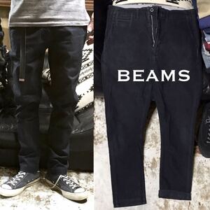 ［希少完売モデル］送料230円／M《★ BEAMS ★》ストレッチスキニーテーパードチノパンツ ビームス ストレッチパンツ スキニーチノ グレー 