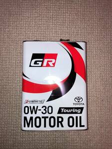 GR MOTOR OIL　Touring 0Wー30　4L　TOYOTA GAZOO Racing　トヨタ純正　全合成油　ジーアール　エンジンオイル