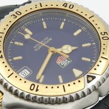 ★良品 1円 TAG HEUER タグホイヤー WI2151-K0 自動巻 動作品 濃青 KN11100T（GG31）_画像9