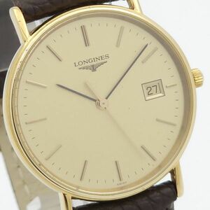 1円 LONGINES ロンジン L4.636.2 QZ 動作品 KN1134T（GG34）