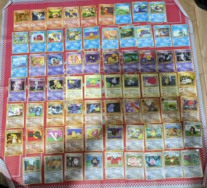 ポケモンカード 旧裏面 拡張シート 　92枚　プロモ　ノーマル　ポケカ　旧裏　1円スタート　コロコロ