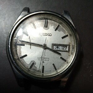 SEIKO LORDMATIC AT セイコー ロード マチック デイデイト 自動巻き メンズ 腕時計 稼働品 フェースのみ 214 fc-5lm