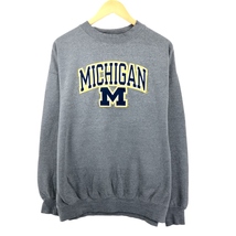 古着 MICHIGAN ミシガン大学 カレッジスウェットシャツ トレーナー メンズXL /eaa386479_画像1