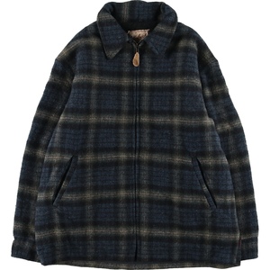 古着 ウールリッチ WOOLRICH チェック柄 ウールジャケット メンズL ヴィンテージ /eaa387437