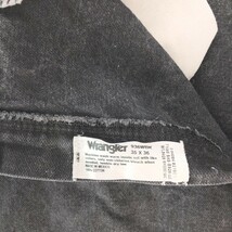 古着 ラングラー Wrangler ブラックジーンズ デニムパンツ メンズw35 /taa002044_画像3