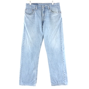 古着 リーバイス Levi's 505 REGULAR FIT STRAIGHT LEG テーパードジーンズ デニムパンツ USA製 メンズw34 /taa000698