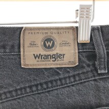 古着 ラングラー Wrangler REGULAR FIT ブラックジーンズ デニムパンツ メンズw32 /taa002165_画像4