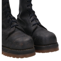 古着 ドクターマーチン Dr.Martens 厚底 スチールトゥ 10ホールブーツ 英国製 UK5 レディース23.5cm /saa009509_画像3