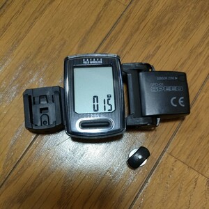 美品CATEYE VELO WIRELESS CC-VT230W CC-VT235W　キャットアイ ワイヤレス サイクルコンピューター　