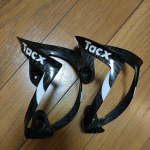  rare model regular price approximately 20000 jpy valuable high class model! measurement 21g*Tacx carbon bottle cage 2 piece set bottle gauge tuck s