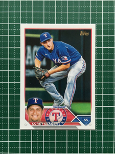 ★TOPPS MLB 2023 SERIES 1 #315 COREY SEAGER［TEXAS RANGERS］ベースカード「BASE」★