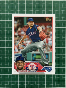 ★TOPPS MLB 2023 SERIES 2 #341 NATHAN EOVALDI［TEXAS RANGERS］ベースカード「BASE」★