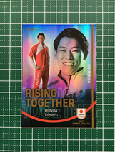 ★EPOCH 2023 TEAM JAPAN #RT-HT 本多灯［水泳／競泳］インサートカード「RISING TOGETHER」ホログラム版 99枚限定「75/99」★_画像1