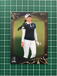 ★EPOCH 2023 JLPGA 女子ゴルフ TOP PLAYERS #75 柏原明日架［富士通］レギュラーカード★