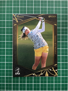 ★EPOCH 2023 JLPGA 女子ゴルフ TOP PLAYERS #49 桑木志帆［岡山御津CC］レギュラーカード★