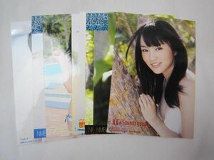 【同梱可】中古品 アイドル NMB48 山本彩 のみ 僕らのユリイカ ドリアン少年 等 水着 生写真 8枚 グッズセット