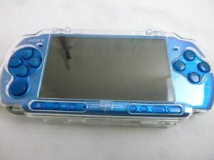 【同梱可】中古品 ゲーム PSP 本体 PSP3000 PSP-3000 バイブラント・ブルー 動作確認済み