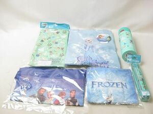 【同梱可】中古品 ディズニー アナと雪の女王 トートバッグ ランチクロス カラトリー タンブラー 等 6点 グッズセッ