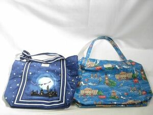 【同梱可】中古品 ディズニー Cath Kidston キャス・キッドソン ティンカーベル トートバッグ 2点 グッズセット