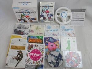 【同梱可】中古品 ゲーム Wii ソフト 星のカービィ・ドンキーコング・ニードフォースピード等 13点グッズセット