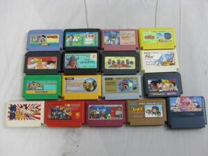 【同梱可】中古品 ゲーム ファミコン ソフト ファイナルファンタジー III 迷宮組曲 ミロンの大冒険 等 グッズセット