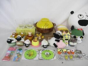 【同梱可】中古品 ホビー リラックマ まめもやし 他 ぬいぐるみ ストラップ 小鉢 土鍋 等 グッズセット