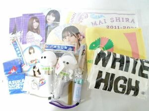 【同梱可】中古品 アイドル 乃木坂46 西野七瀬 TシャツサイズXL マフラータオル スマホリング キーホルダー ペンライ