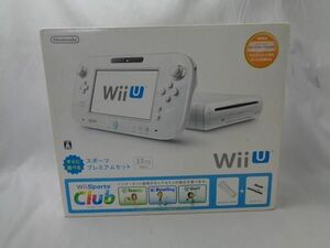 【同梱可】中古品 ゲーム Wii U 本体 WUP-101 32GB スポーツプレミアムセット