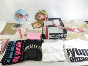 【同梱可】中古品 浜崎あゆみ SPECIAL LIMITED BOX フォトブック Tシャツ テイクアウトバッグ ストラップ 等 グッズ