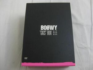 【同梱可】良品 アーティスト BOOWY GIGS BOX ギグスボックス 完全生産限定 DVD8枚組 氷室京介 布袋寅泰 ボウイ