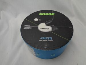 【同梱可】中古品 家電 SHURE SE215DYWH-UNI-A AONIC215 イヤホン