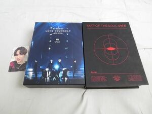 【同梱可】中古品 韓流 防弾少年団 BTS MAP OF THE SOUL ON:E Blu-ray トレカ シュガ 等 2点 グッズセット