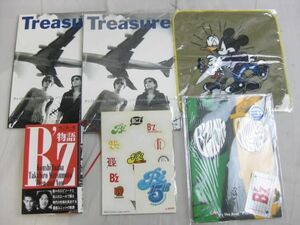 【同梱可】中古品 B’z ディズニー ミッキー ドナルド コラボ ハンカチタオル 他 ステッカー FC会報 等 グッズセット